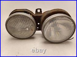 1984 BMW 3 SERIES O/S Drivers Right Front Headlight Headlamp 63121370698 PAIR