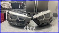 BMW 1 SERIES M140i F20 LED SHADOW EDITION HEADLIGHT PAIR