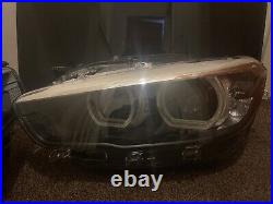 BMW 1 SERIES M140i F20 LED SHADOW EDITION HEADLIGHT PAIR