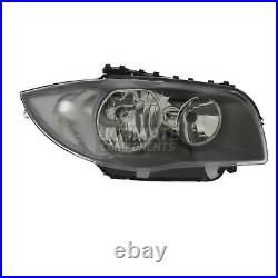 BMW 1 Series E81 Headlights 3 Door Hatchback 2007-2012 Headlamps Pair Left Right