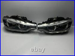 BMW 3 F30 F35 F31 2018 headlights headlamps pair left and right BAZ22165