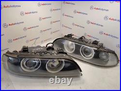 BMW 5 E39 2001 headlights headlamps pair left and right 63126912435 ATA40941