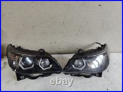 BMW 5 E60 E61 2009 headlights headlamps pair left and right KGA1312