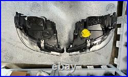 BMW 5 Series F10 LCI Adaptive LED Headlight Pair USED GENUINE 7352481 7352482