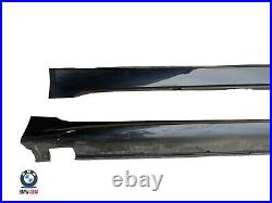 BMW 5 series E60 M Sport Side Skirt Sill Covers Left Right Carbon Black 416 PAIR