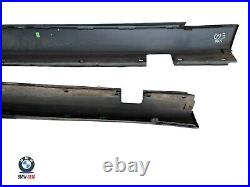 BMW 5 series E60 M Sport Side Skirt Sill Covers Left Right Carbon Black 416 PAIR