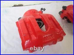 BMW E36 M3 3.2 M3 3.0 Z3M Front Brake Calipers Pair Genuine Refurbished RED