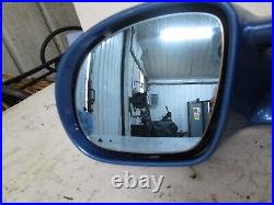 BMW E36 M3 3.2 Wing Mirrors Genuine pair Saloon Touring Compact Estoril Blue