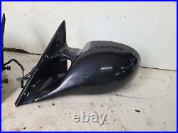 BMW E36 M3 Wing Mirrors Genuine pair Coupe or convertible Cosmos Black