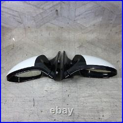 BMW E92 E93 M3 Wing Mirrors Left & Right Pair in White 8040799