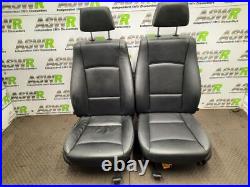 BMW Front Seats Pair Leather E84 X1 SE Nevada/black