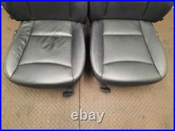 BMW Front Seats Pair Leather E84 X1 SE Nevada/black