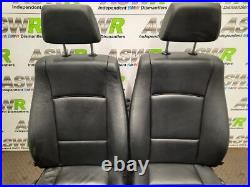 BMW Front Seats Pair Leather E84 X1 SE Nevada/black