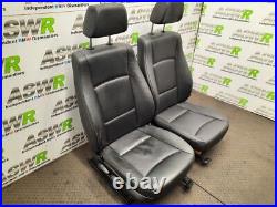 BMW Front Seats Pair Leather E84 X1 SE Nevada/black