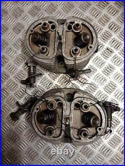 BMW R50/5 PAIR OF CYLINDER HEADS WITH VALVES etc R50