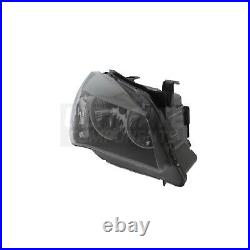BMW X1 E84 Headlights SUV 2009-2012 Headlamps Black Inner 1 Pair Left & Right