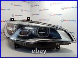 BMW X5M E70 2012 headlights headlamps pair left and right 7277455 ATA9165