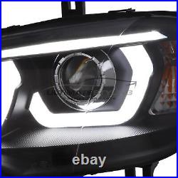 BMW X5 Headlights Upgrade Chrome LED Running Lights Black Inner E70 2007-2013