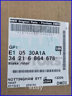 BMW i8 Rear Brake Discs Pair NEW GENUINE OEM 6864678