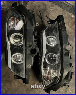 Bmw 3 Series E46 2000-06 Pair Of Retrofit Xenon Headlights Driver Passenger Side