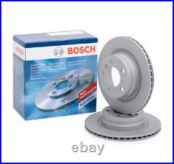 Bmw 3 Series F30 320d Genuine Bosch Rear Brake Discs Pair