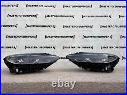 Bmw 4 Series G22 G26 G23 2020-2023 Full Led Headlights Pair Uk Spec Genuine 6