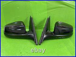 Bmw 5 Series F10 Pair Of Wing Mirrors Black Sapphire 475 Driver + Passenger