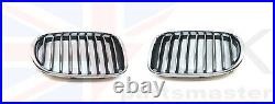 Bmw 7 Series F01 F02 New Genuine Front Chrome Kindey Grilles Pair Set