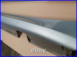 Bmw E60 Saloon Genuine M5 Side Skirts Pair Good Condition Silverstone Blue