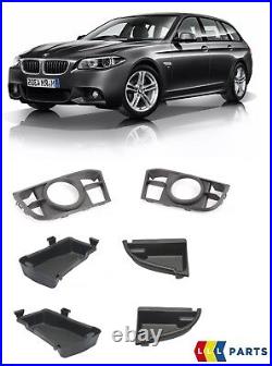 Bmw Genuine 5 Series F10 F11 LCI M Sport Front Bumper Grill With Plates Pair Set