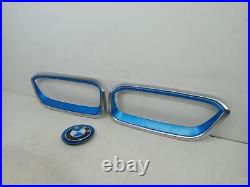 Bmw I3 Grille Front Bumper Emblem Blue 7375883 7314891 I01 2013 2022