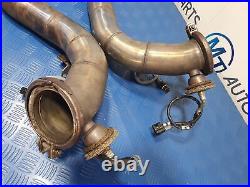 Bmw M5 M6 Series De Cat Catless Downpipe Set Pair F06 F10 F12 F13