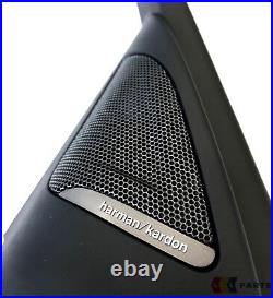 Bmw New Genuine 3 F30 F31 Front Door Harman Kardon Speaker Tweeter Cover Pair