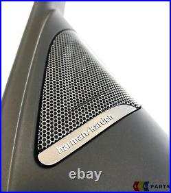 Bmw New Genuine 3 F30 F31 Front Door Harman Kardon Speaker Tweeter Cover Pair