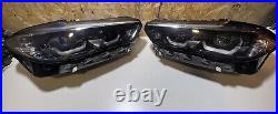 Bmw X5 X6 G05 G06 Pair Genuine Led Adaptive Headlights Complete