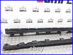 Bmw X6 2019 2022 Genuine G06 Msport Side Skirt Sill Extension Pair Set Lh & Rh