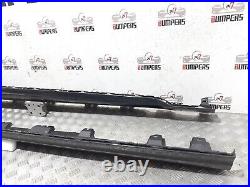 Bmw X6 2019 2022 Genuine G06 Msport Side Skirt Sill Extension Pair Set Lh & Rh