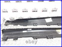 Bmw X6 2019 2022 Genuine G06 Msport Side Skirt Sill Extension Pair Set Lh & Rh