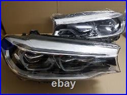 Bmw g30 g31 headlights led adaptyve lhd complete pair