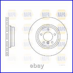 For BMW 1 Series E82 123d Genuine Napa 5 Stud Vented Front Brake Discs Pair