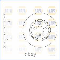 For BMW 3 Series E92 335d Genuine Napa 5 Stud Vented Front Brake Discs Pair