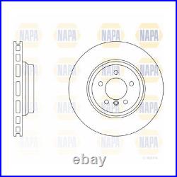For BMW 3 Series E92 335d Genuine Napa 5 Stud Vented Front Brake Discs Pair