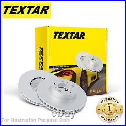 For BMW Genuine OE Rear Brake Discs Pair Coated Vented 92239703 Textar 300 mm