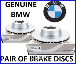 GENUINE BMW E36 E46 3 series Rear Brake Discs 34216864903. Ventilated PAIR. 14E