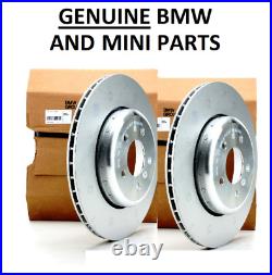 GENUINE BMW E60 E61 E63 E64, 5 6 Series Brake Discs 34116764021. FRONT PAIR. 5E