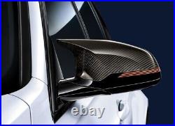 GENUINE BMW M2 M3 M4, M Performance LHD PAIR Carbon Wing Mirror Covers. 24A