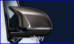 GENUINE BMW X5 X6 M Performance Carbon Wing Mirror Cover Caps. PAIR, RHD. 29C