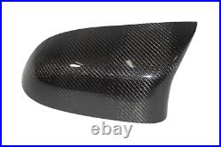 GENUINE BMW X5 X6 M Performance Carbon Wing Mirror Cover Caps. PAIR, RHD. 29C