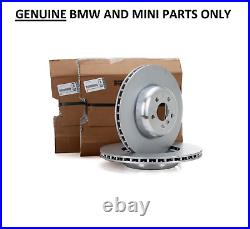 GENUINE BMW Z4 E89 Roadster FRONT Ventilated Brake Discs 34116782601. PAIR. 15E