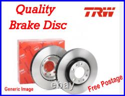 Genuine 2 x(pair) TRW DF6600S Front Brake Disc 370mm BMW OEM 34106797603 6797603